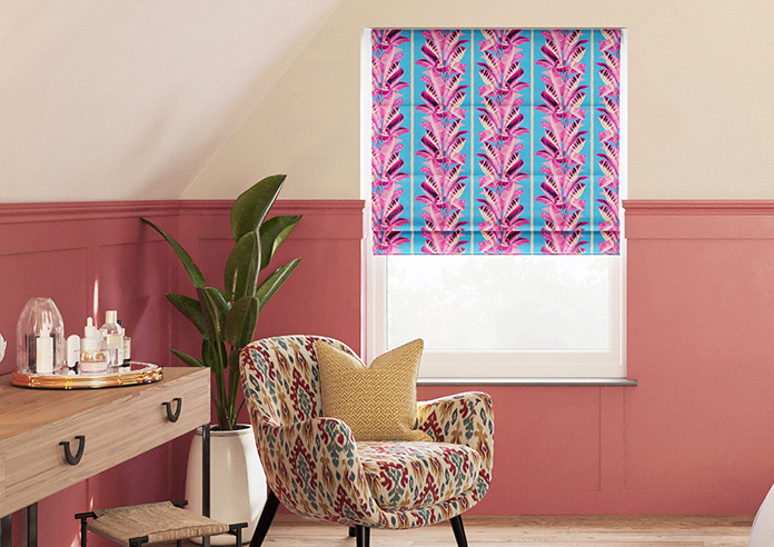 Miami, Pink - Roman Blind - Image 3